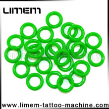 The newest Professional popular Colorful Tattoo Machine Silicone Green O Ring